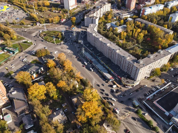 Yuzhanaya Tér Tomsk Városban — Stock Fotó