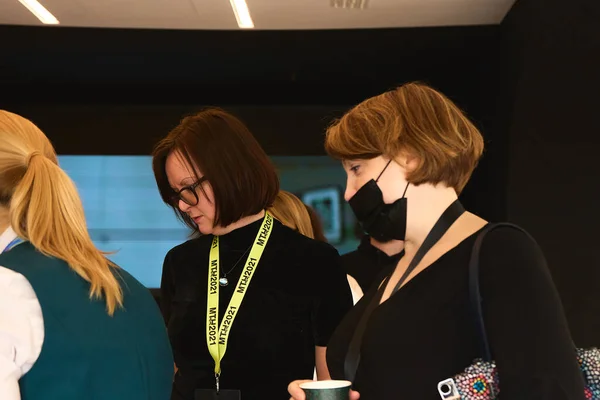 Moskova, Rusya - 27.03.2021: Irina Viner-Usmanova ritmik jimnastik sarayı, Olay Moskova Seyahat Hack 2021