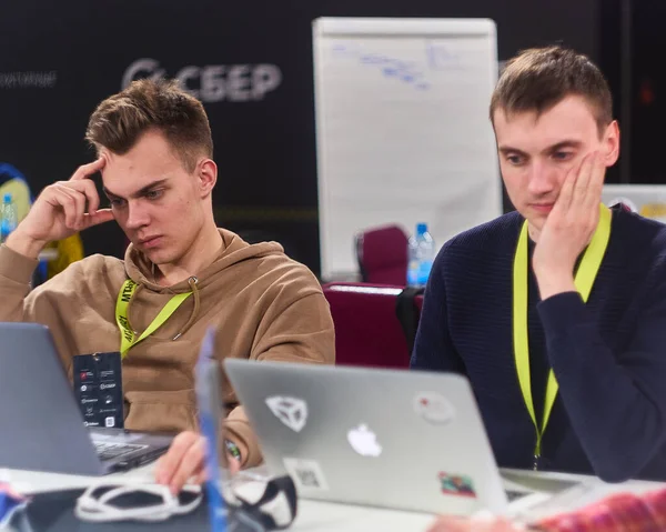 Moskova, Rusya - 27.03.2021: Irina Viner-Usmanova ritmik jimnastik sarayı, Olay Moskova Seyahat Hack 2021                  