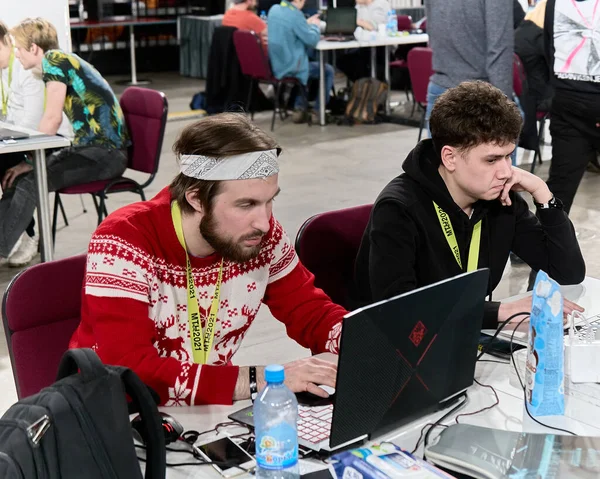 Moskova, Rusya - 27.03.2021: Irina Viner-Usmanova ritmik jimnastik sarayı, Olay Moskova Seyahat Hack 2021                  