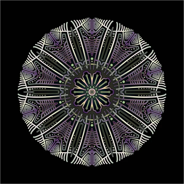 Ornamento Arte Mandala Para Imprimir — Vector de stock