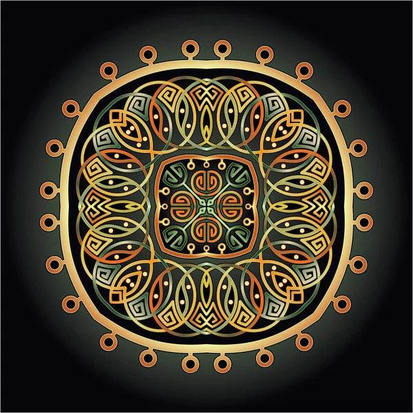 Yazdırma için mandala sanat süsü