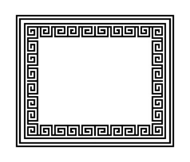 Yunan mangırı. Kusursuz geometrik desen. vektör EPS 10 .
