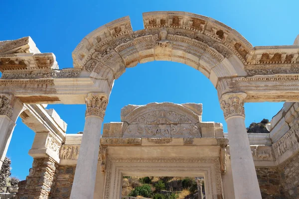 Ruinas Antigua Ciudad Griega Efeso Efeso Costa Jonia Provincia Izmir —  Fotos de Stock