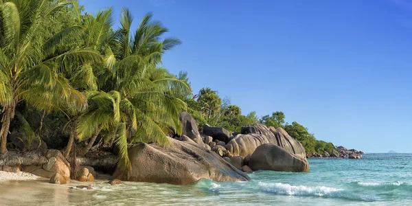 Anse lazio beach praslin Adası Seyşel Adaları