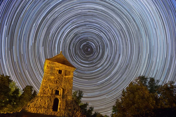 Lunghi sentieri stellari — Foto Stock