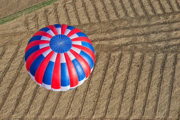 Vue aérienne de la montgolfière — Photo