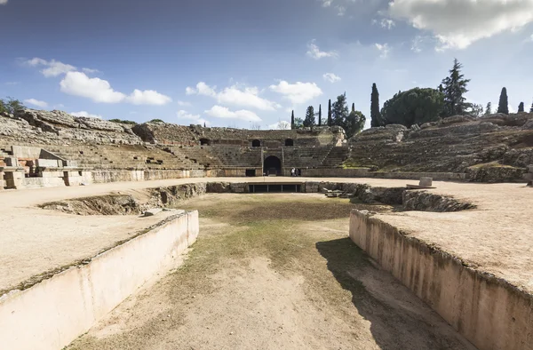 Merida ruïnes amfitheater Stockfoto