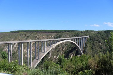 Bloukrans bunjee jumping bridge, Nature 's Valley ve Knysna yakınlarında batı Afrika Burnu' nda bulunan bir köprü.