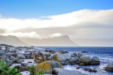 Rocky Boulder 's plajı, Güney Afrika Cape Town' da turistik bir sahil ve korunaklı bir plajdır.