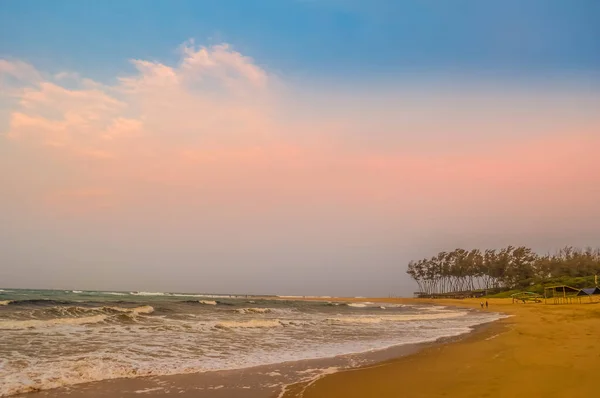 Sodwana Bay Unberührter Strand Der Nähe Einer Lagune Und Isimangaliso — Stockfoto