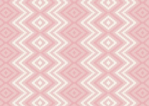 Traditionelles Muster Geometrische Form Auf Rosa Hintergrund Illustration Design — Stockfoto