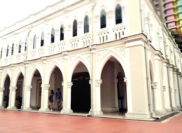 Singapore Gennaio 2020 Scena Della Cattedrale Sant Andrea Singapore Cattedrale — Foto Stock