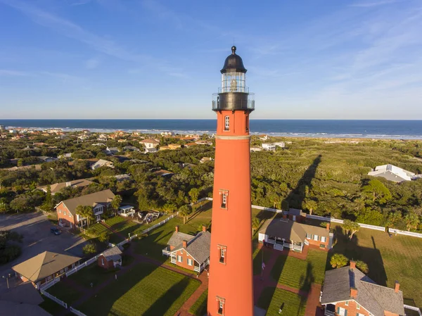 Ponce Leon Inlet Lighthouse National Historic Landmark Town Ponce Inlet — Stock Photo, Image