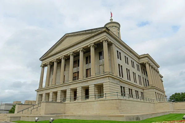 Tennessee State Capitol Nashville Tennessee Usa Bygningen Bygget Gresk Nyklassisistisk – stockfoto