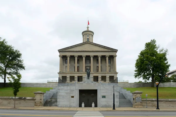 Tennessee State Capitol Nashville Tennessee Este Edificio Construido Con Estilo — Foto de Stock