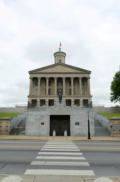 Tennessee State Capitol Nashville Tennessee Este Edificio Construido Con Estilo — Foto de Stock