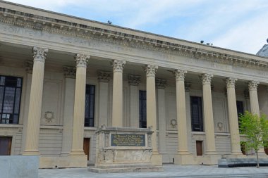 Yale Üniversitesi Sterling Memorial Kütüphanesi, New Haven, Connecticut, CT, ABD.