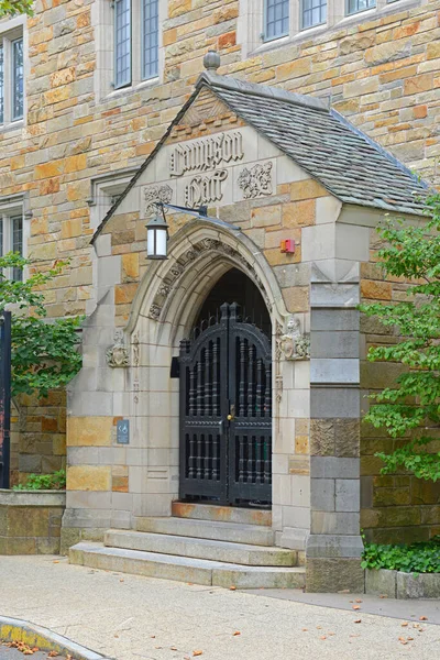 Lampson Hall Στο Yale University New Haven Connecticut Ηπα — Φωτογραφία Αρχείου