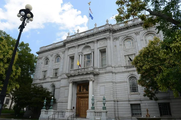 Hartford City Hall 550 Main Street Χτίστηκε 1915 Στυλ Beaux — Φωτογραφία Αρχείου