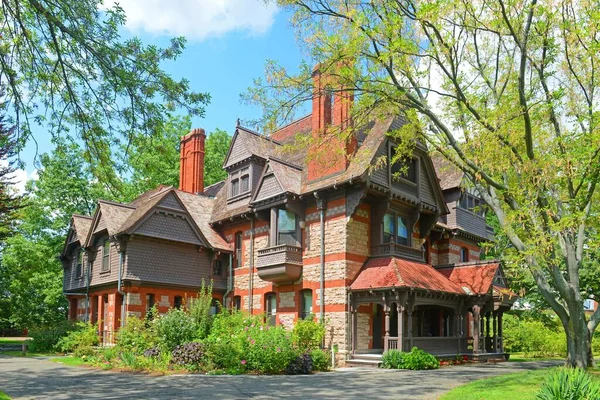 Casa Ziua Katharine Seymour Strada Forest Fost Construită Între 1884 — Fotografie, imagine de stoc