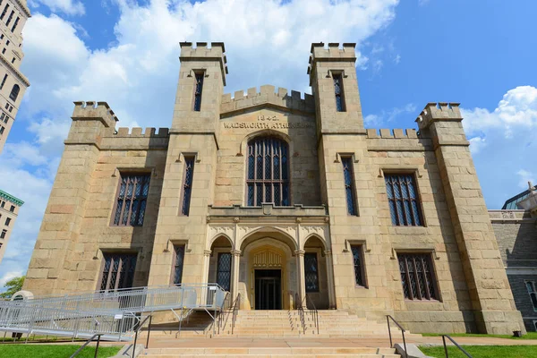 Historic Wadsworth Atheneum Museum Art Nel Centro Hartford Connecticut Usa — Foto Stock