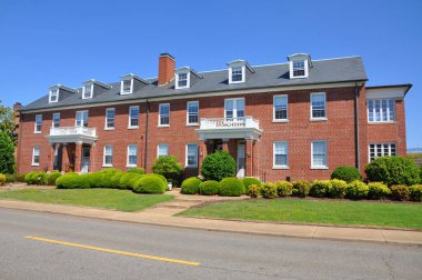Fort Monroe, Chesapeake Bay, Virginia, ABD 'deki tarihi apartman dairesi..