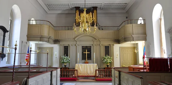 Bruton Parish Episcopal Church British Colony Williamsburg Virginie États Unis — Photo