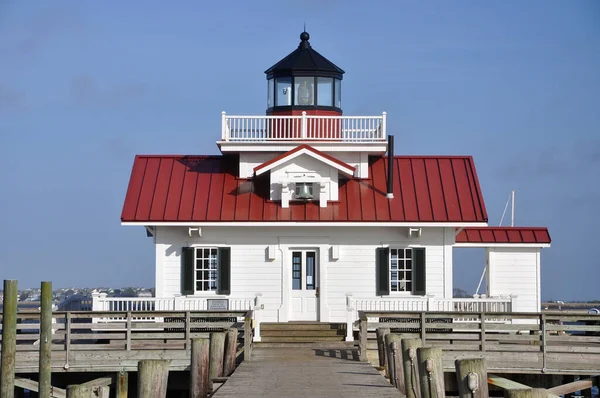 Roanoke Marshes Lighthouse Roanoke Island Manteo North Carolina Usa — 스톡 사진