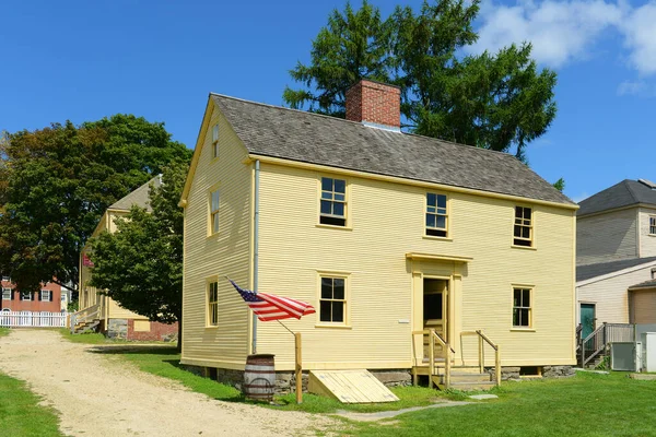 Jackson House Byl Postaven Roce 1790 Strawbery Banke Museum Portsmouth — Stock fotografie