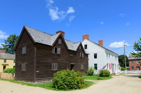 Sherburne House Built 1695 Strawbery Banke Museum Portsmouth New Hampshire — Stock Photo, Image