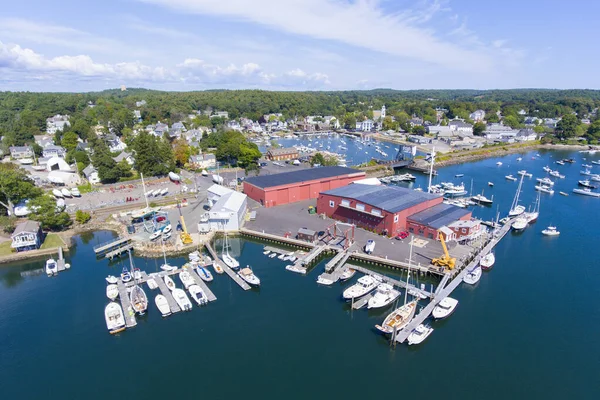 Manchester Marine Harbor Aerial View Manchester Sea Cape Ann Mass — стоковое фото