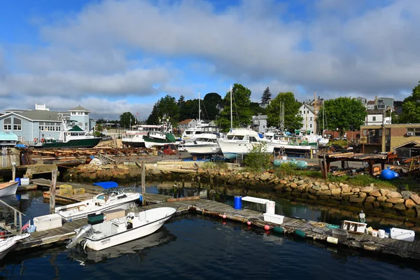 Barco Pesca Porto Gloucester Cidade Gloucester Massachusetts Eua — Fotografia de Stock