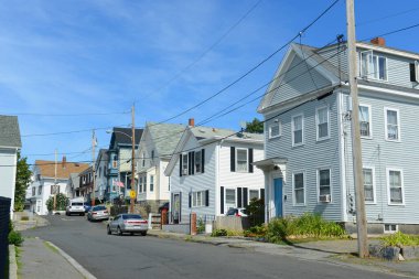 Gloucester Tarih Merkezi, Massachusetts MA, ABD. Gloucester, Cape Ann 'in en büyük şehridir..