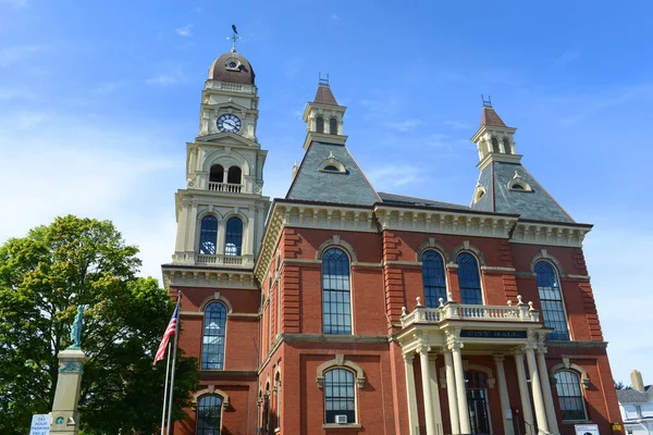 Prefeitura Gloucester Foi Construída 1870 Com Estilo Vitoriano Segundo Império — Fotografia de Stock