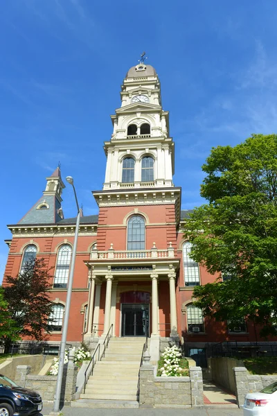 Prefeitura Gloucester Foi Construída 1870 Com Estilo Vitoriano Segundo Império — Fotografia de Stock