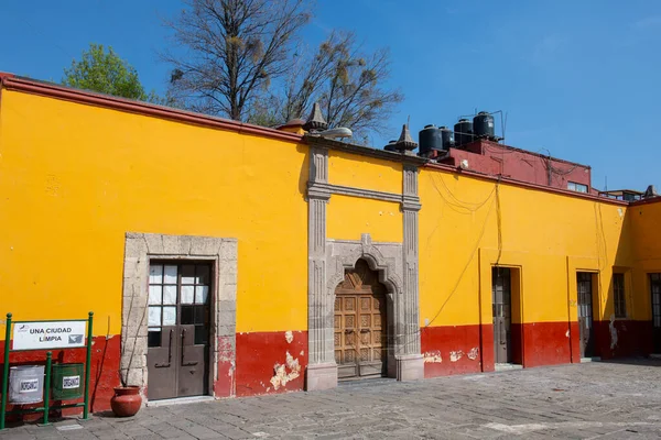 Casa Municipal Plaza Hidalgo Historic Centre Coyoacan Mexico City Cdmx — стоковое фото