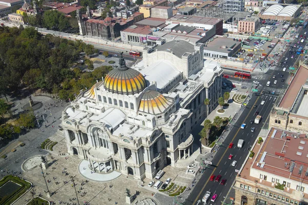 Palacio Bellas Artes Palace Fine Arts Mexikos Historiska Centrum Cdmx — Stockfoto