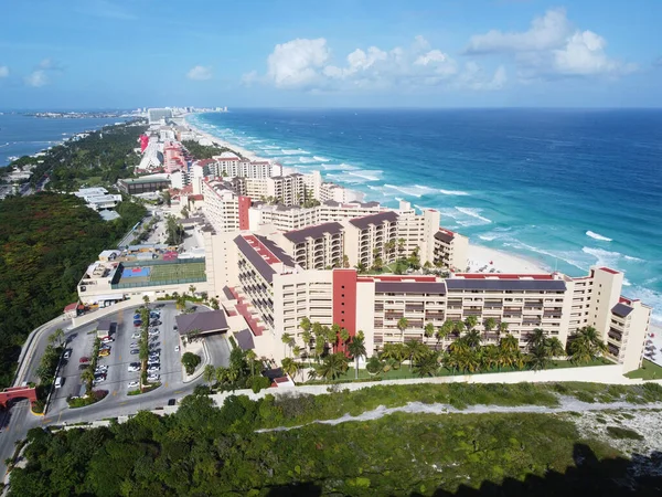 Cancun Beach Royal Islander Resort Εναέρια Άποψη Κανκούν Quintana Roo — Φωτογραφία Αρχείου