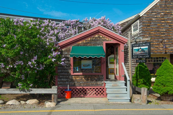 Historische Gebouwen Winkels Perkins Cove Ogunquit Maine Verenigde Staten — Stockfoto