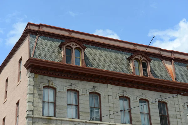 Historic Blocks Main Street Downtown Bangor Maine Usa — Stock Photo, Image