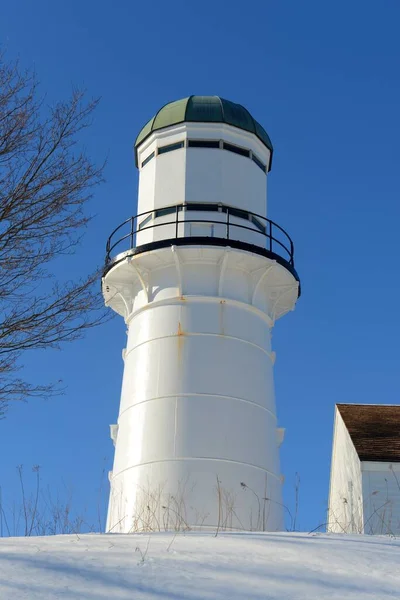 Cape Elizabeth Φάρος Επίσης Γνωστή Δύο Φώτα Που Βρίσκεται Στην — Φωτογραφία Αρχείου