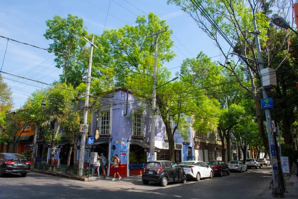 Ιστορικά Κτίρια Στην Οδό Felipe Carrillo Puerto Street Στο Francisco — Φωτογραφία Αρχείου
