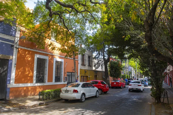 Historic Buildings Francisco Ortega Street Felipe Carrillo Puerto Street Historic — Stock Photo, Image