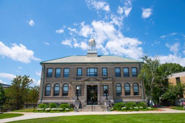 Winthrop Belediye Binası Winthrop, Massachusetts MA 'nın tarihi şehir merkezinde 1 Metcalf Meydanı' nda.. 