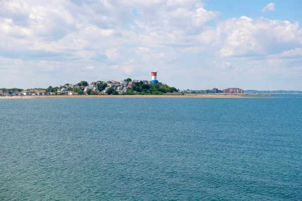 Torre Água Histórica Costa Winthrop Head Cidade Winthrop Massachusetts Eua — Fotografia de Stock