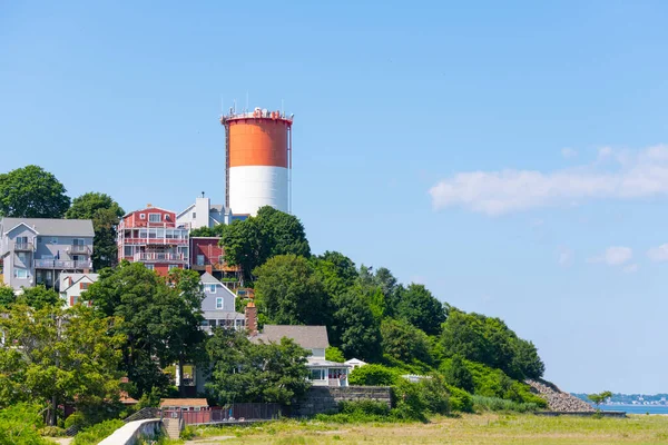 Historic Water Tower Coast Winthrop Head Town Winthrop Μασαχουσέτη Ηπα — Φωτογραφία Αρχείου