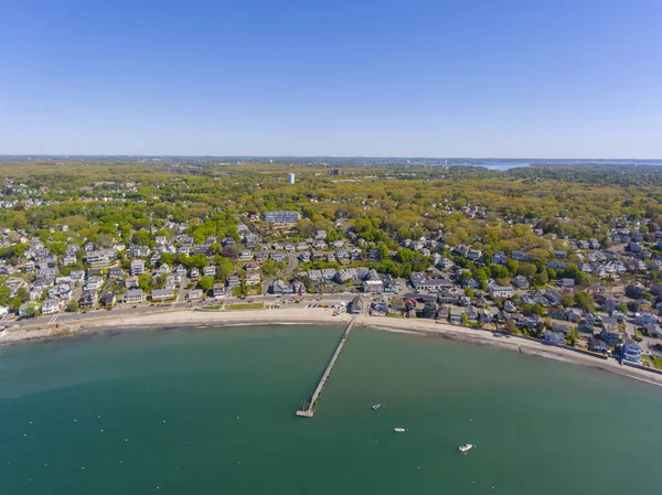 Sumpscott Kystutsikt Inkludert Fishermans Beach Byen Swampscott Massachusetts Usa – stockfoto