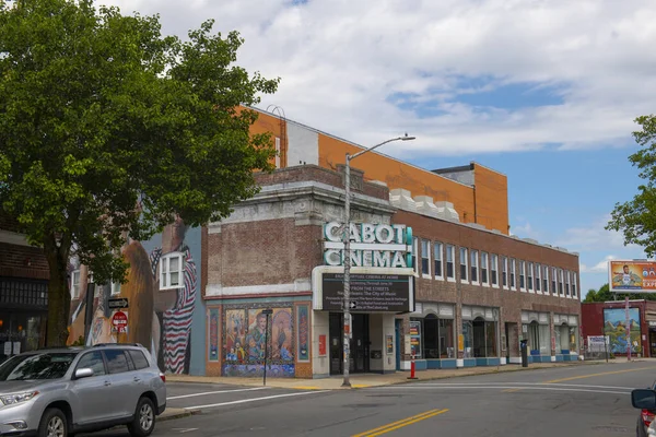 Cabot Cinema Theater 286 Cabot Street Στο Ιστορικό Κέντρο Της — Φωτογραφία Αρχείου