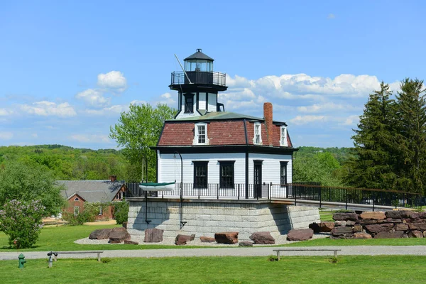 Colchester Reef Light Een Antieke Vuurtoren Colchester Point Lake Champlain — Stockfoto